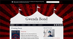 Desktop Screenshot of gwendabond.com